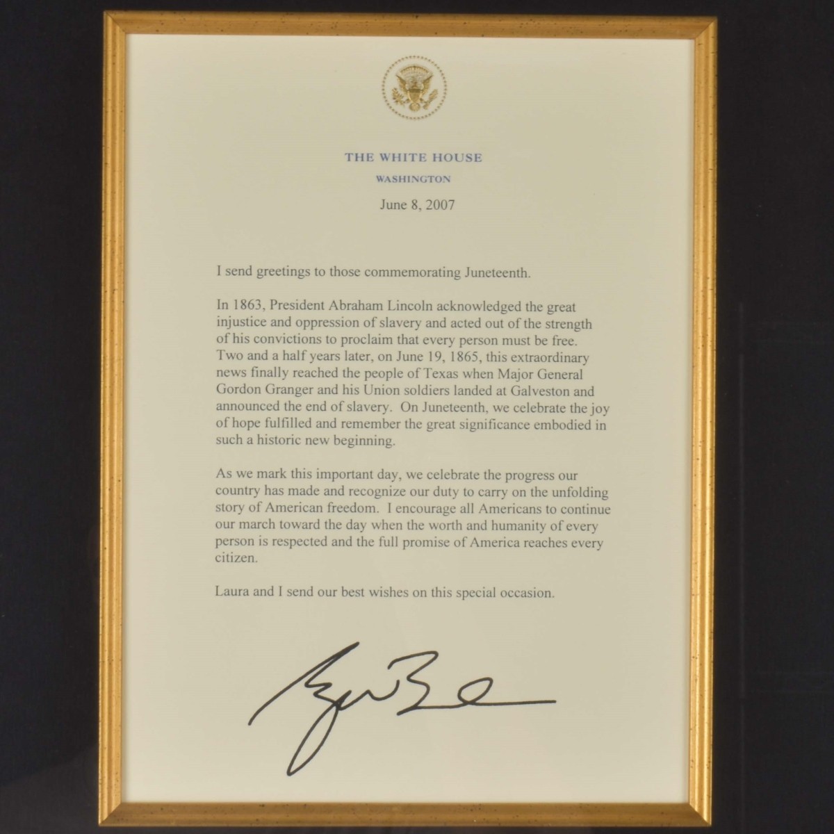 President George W. Bush Memorabilia