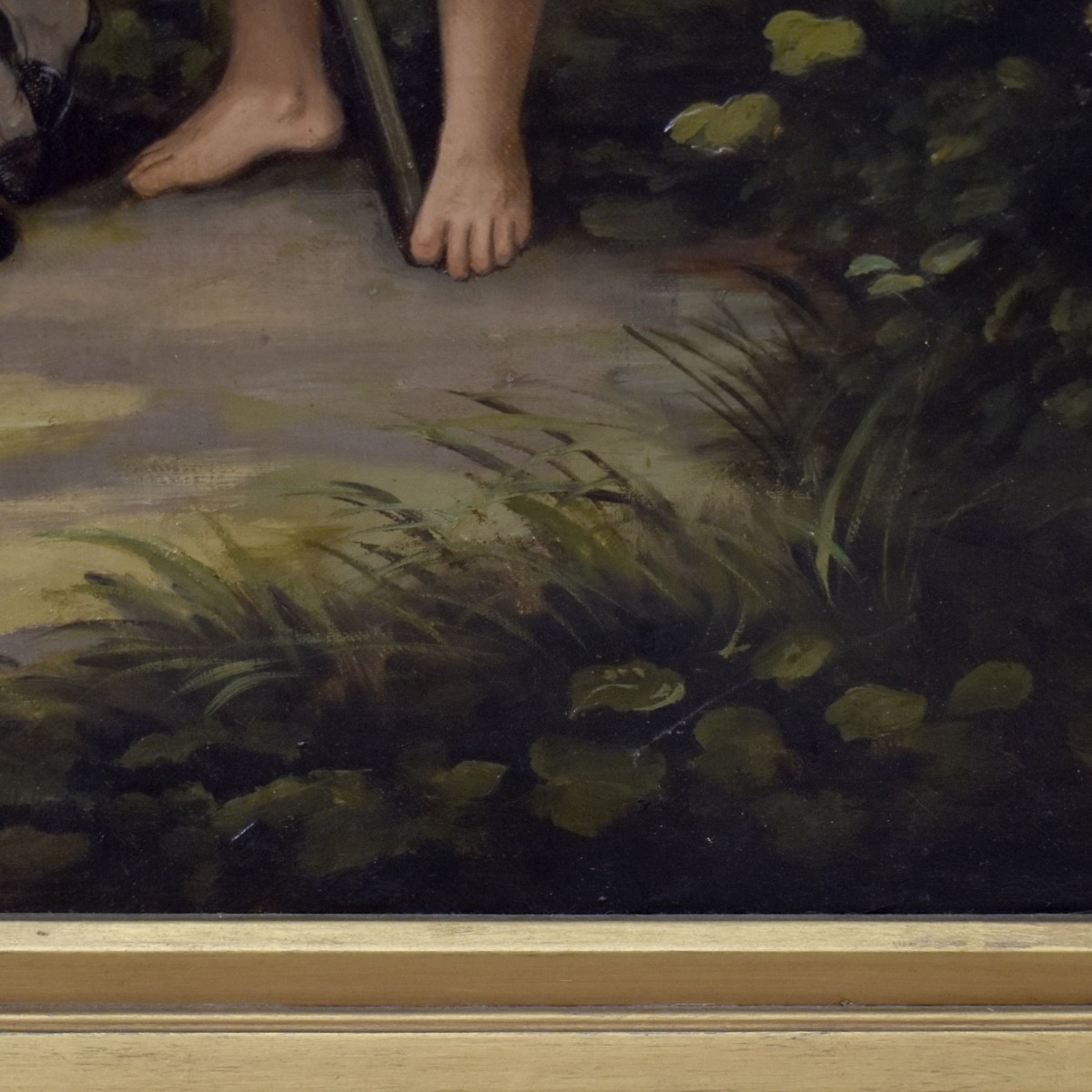 Framed Oil on Canvas