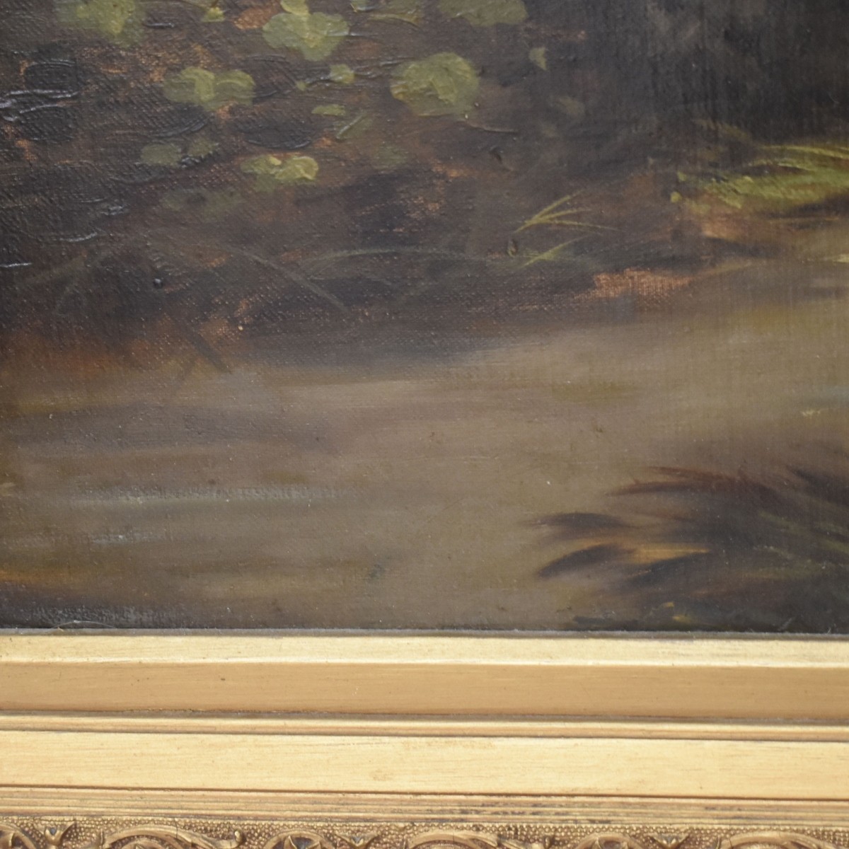 Framed Oil on Canvas