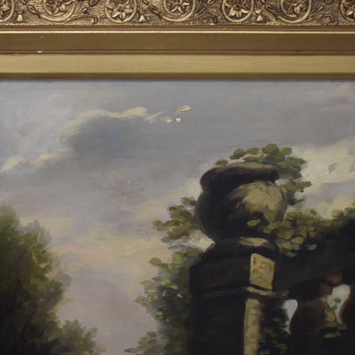 Framed Oil on Canvas