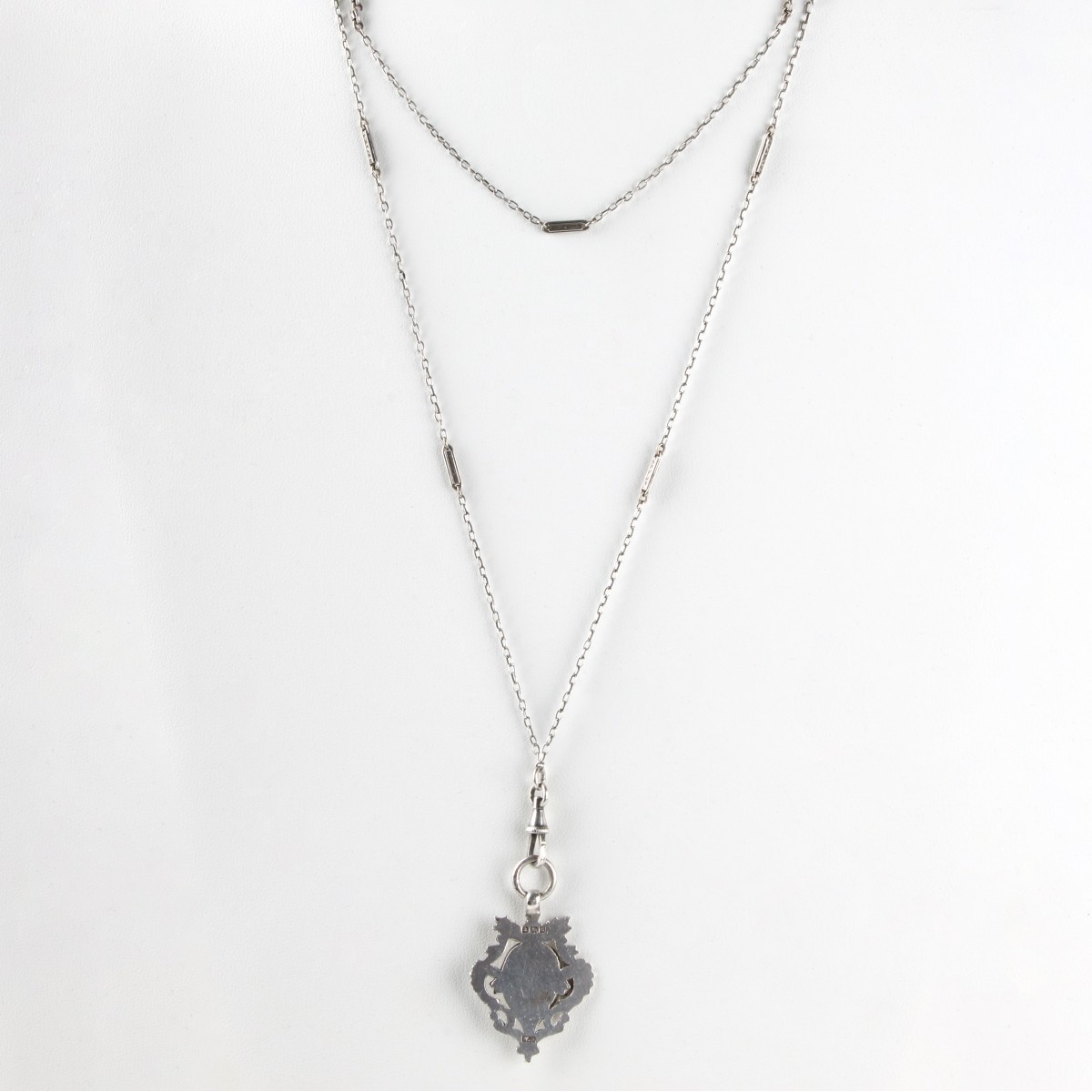 Sterling and 9K Gold Pendant / Necklace