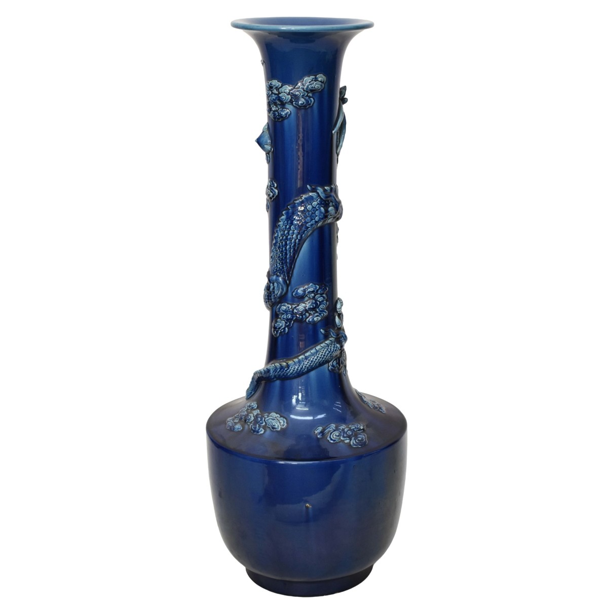 Large Japanese Floor Vase