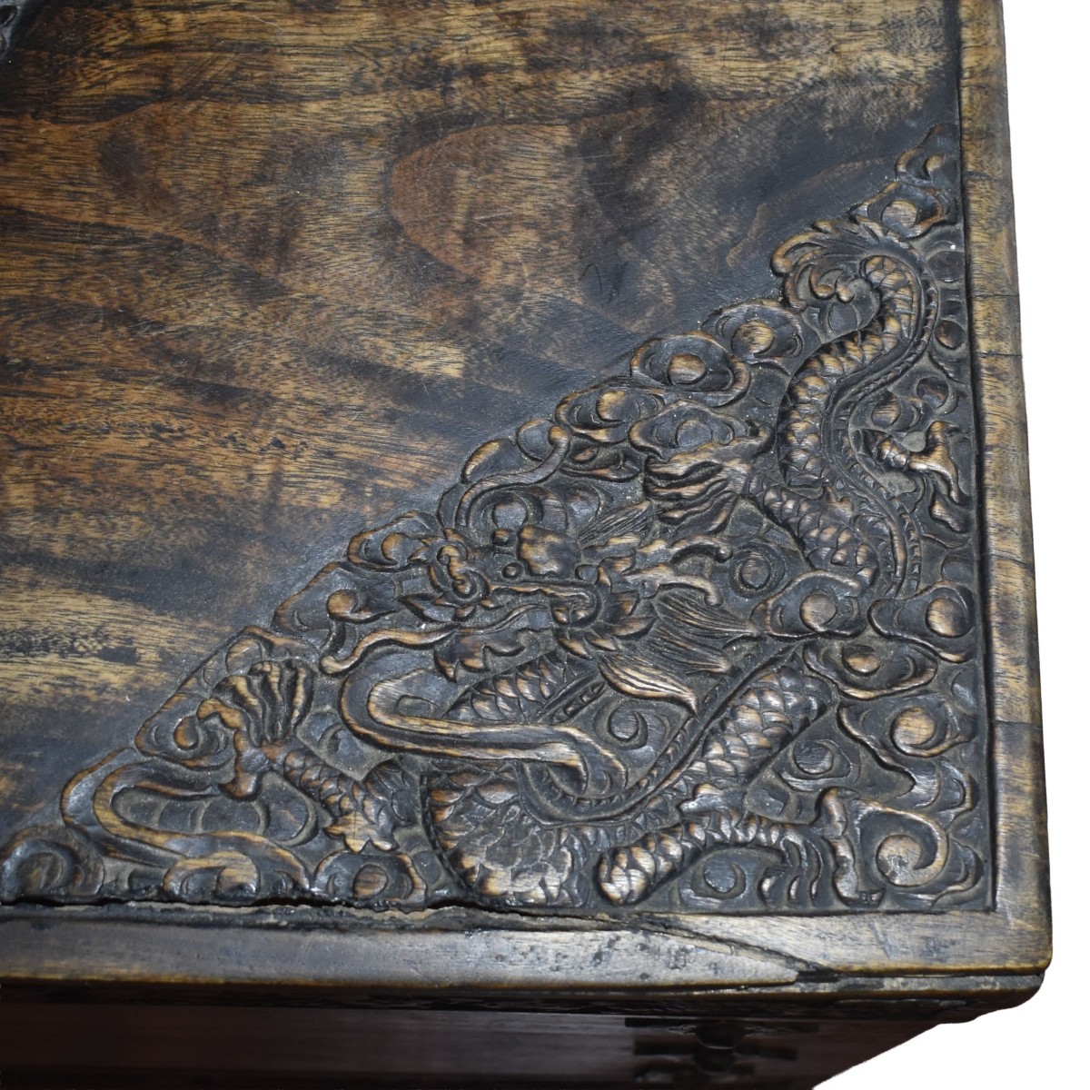 Antique Chinese Teak Chest