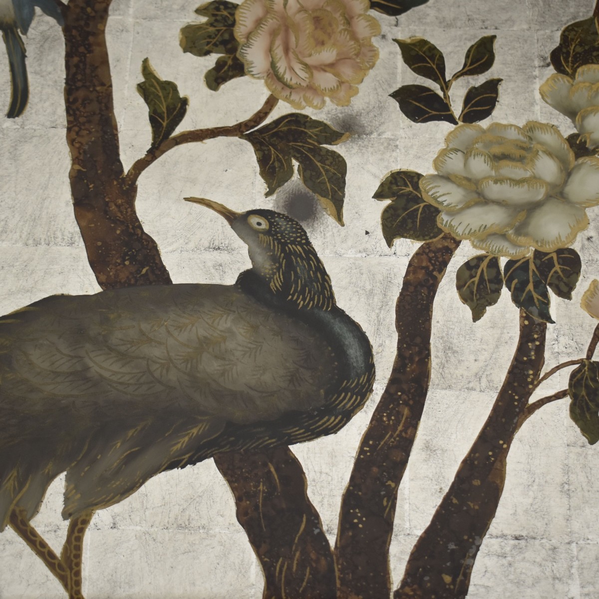 Vintage Oriental Reverse Painting