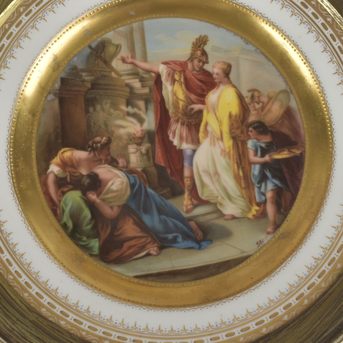 Royal Vienna Style Cabinet Plates