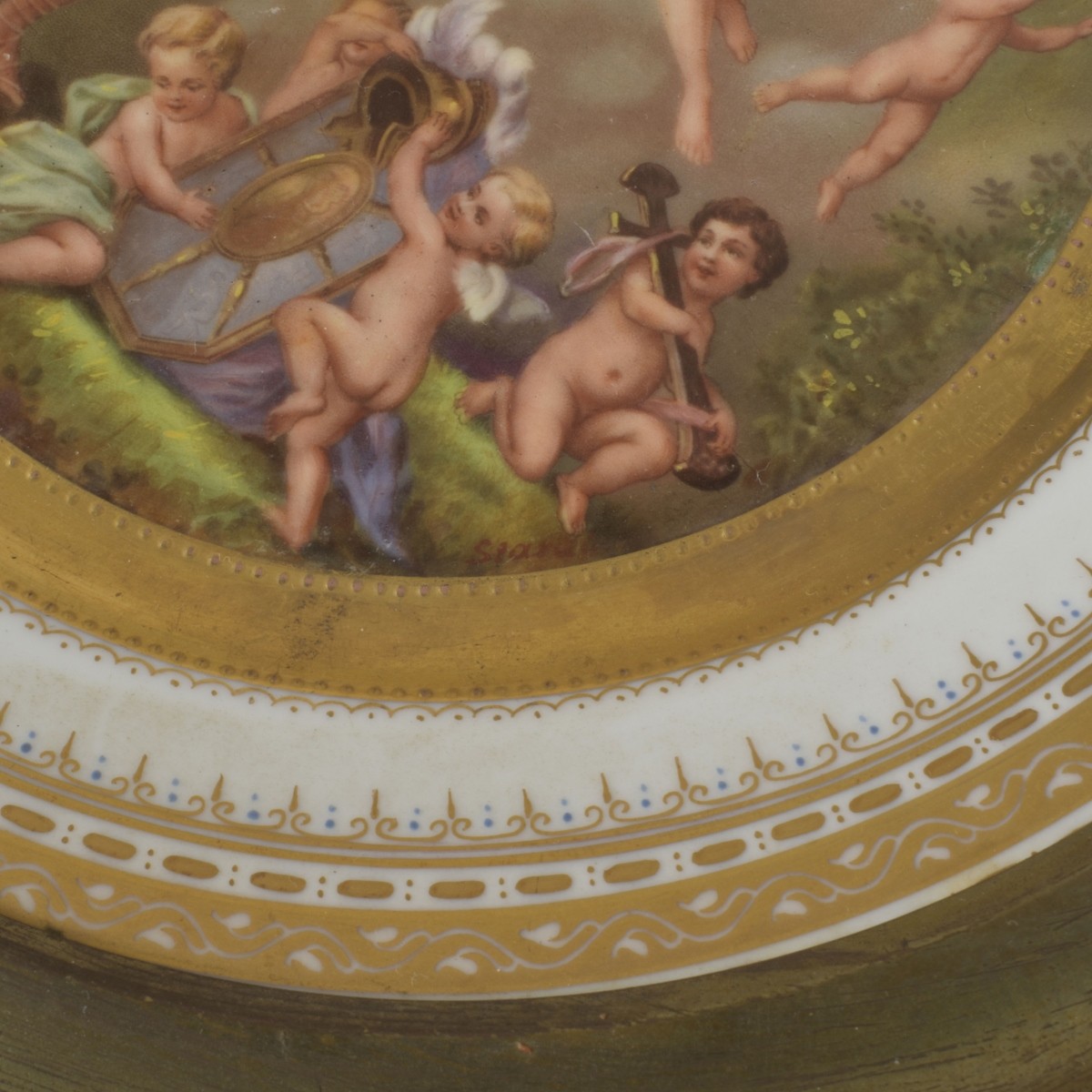 Royal Vienna Style Cabinet Plates