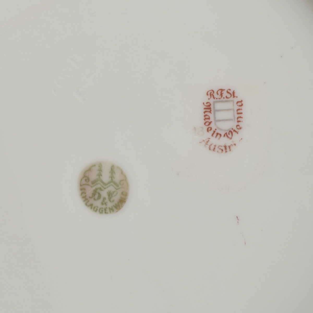Royal Vienna Style Cabinet Plates