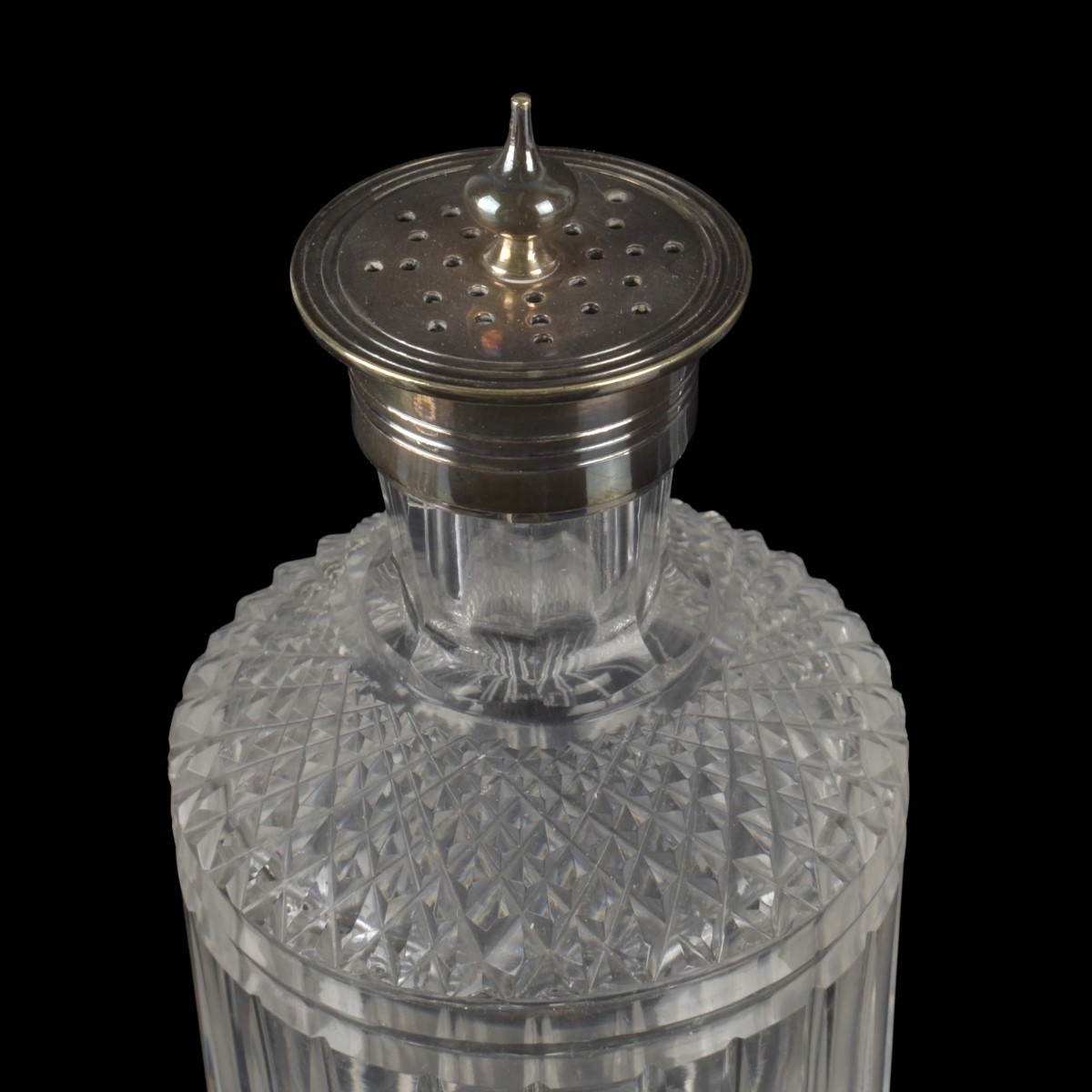 Silver Plated Beaded Cruet Set