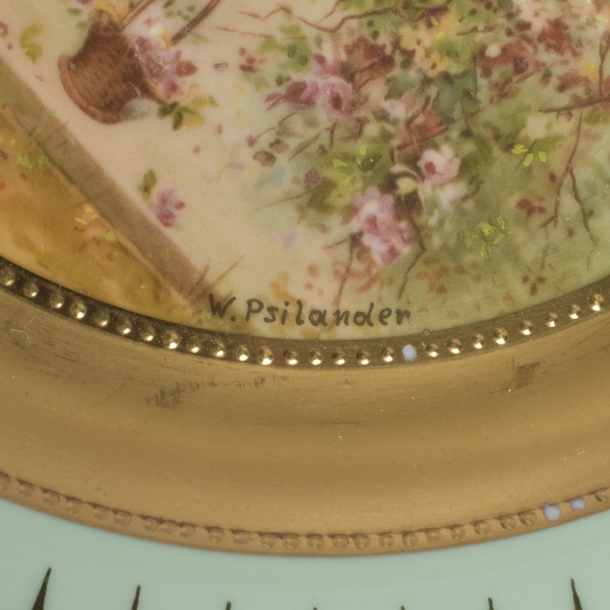 Group of Porcelain Cabinet Plates