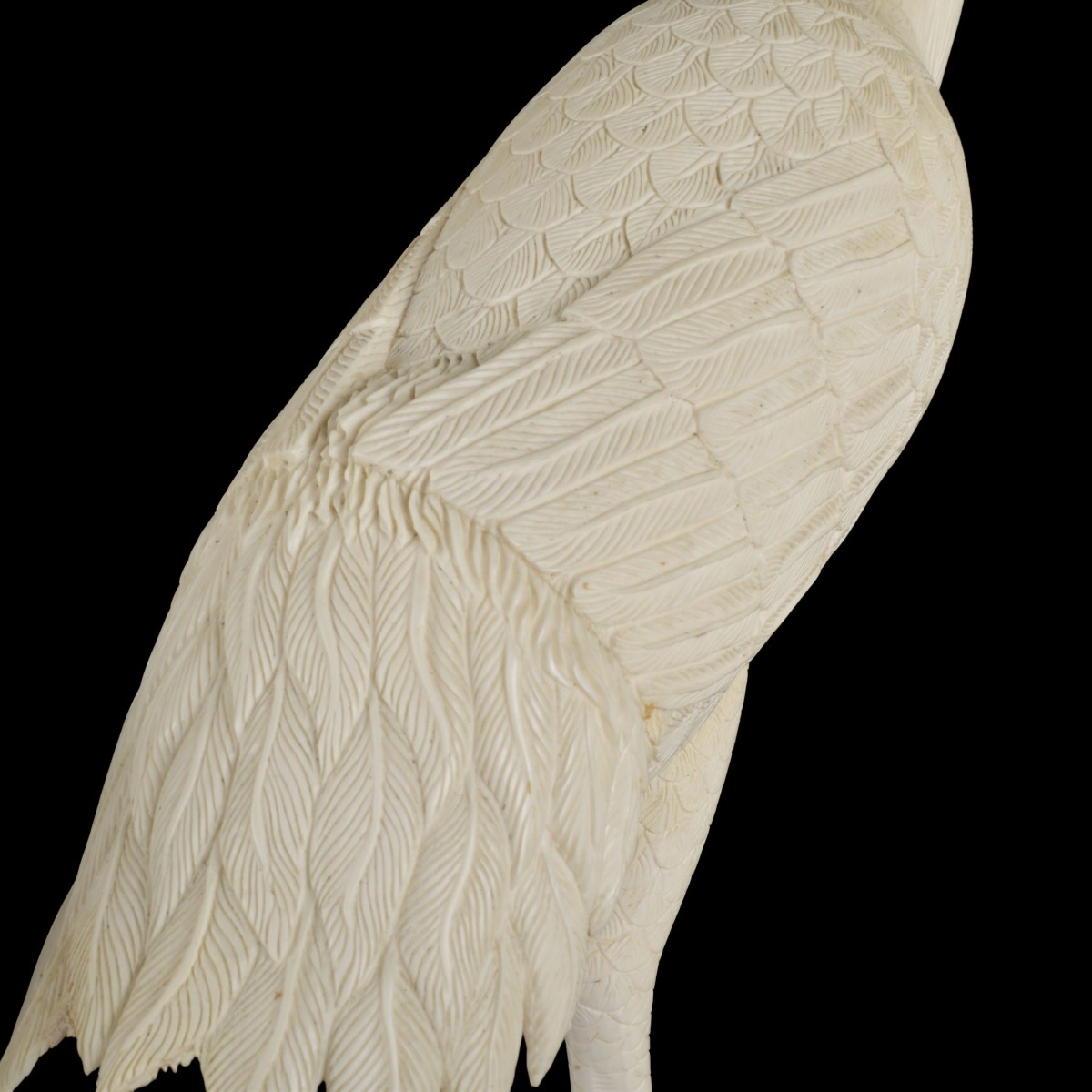 Carved Chinese Cranes