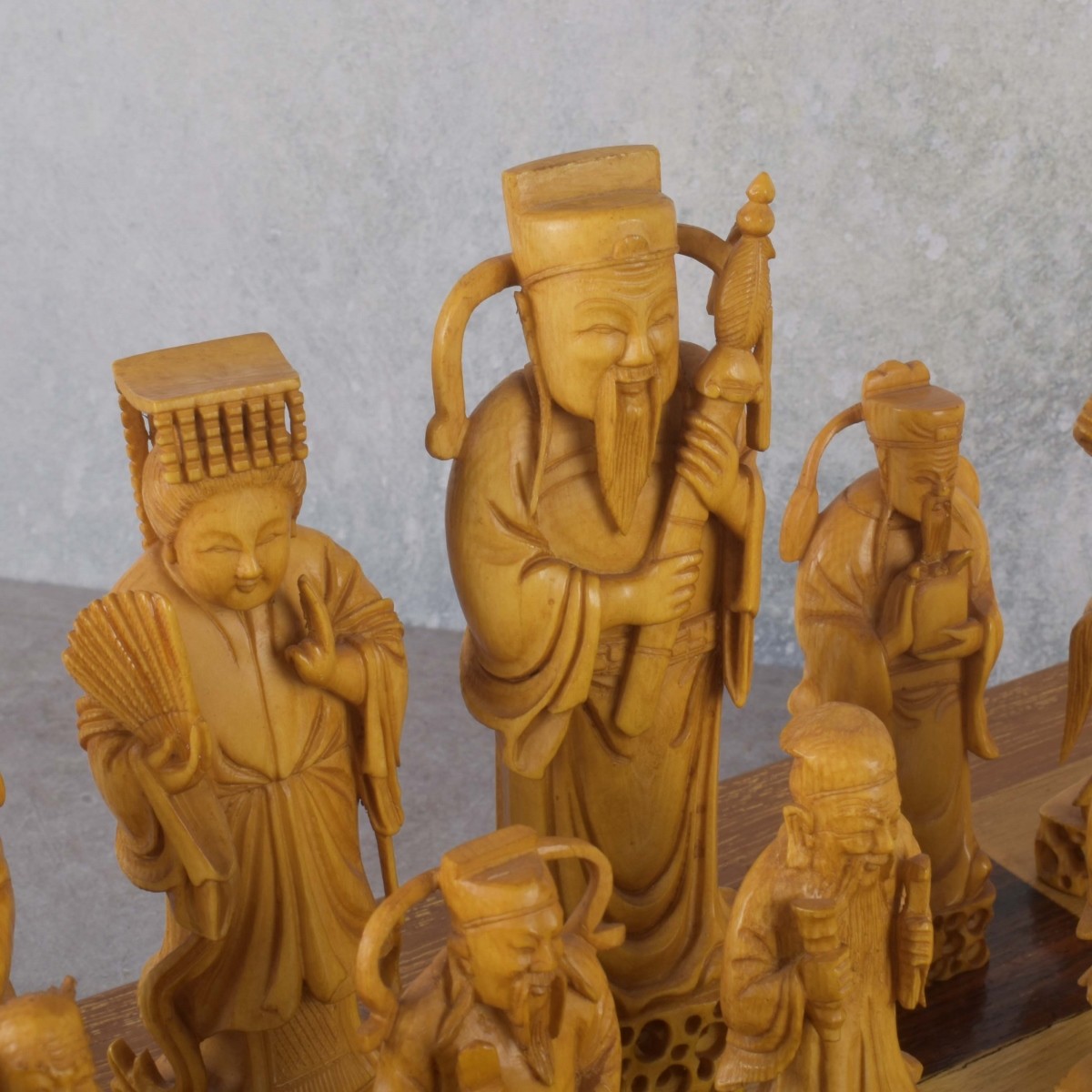 Carved Chess Set
