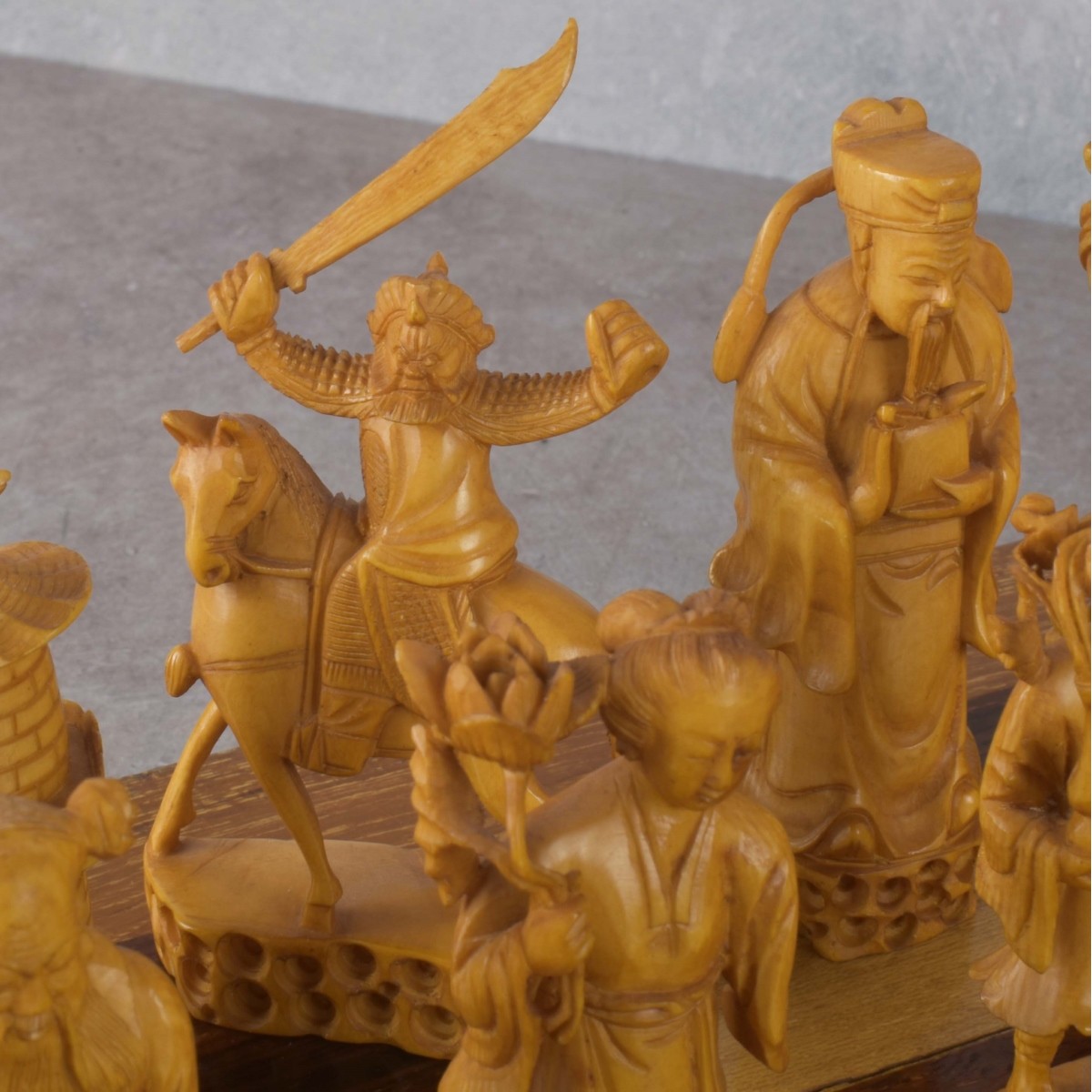 Carved Chess Set
