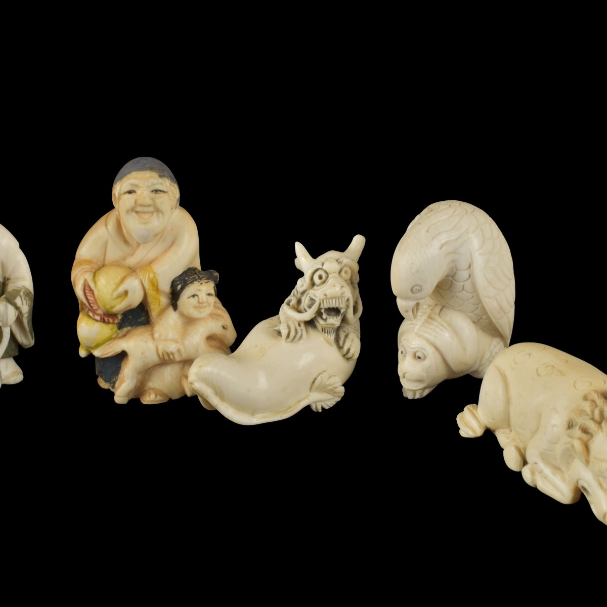 Antique Collection of Japanese Netsukes