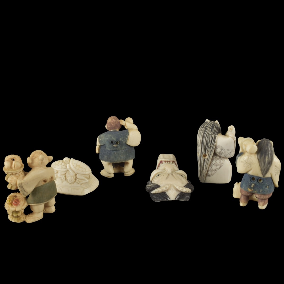 Antique Collection of Japanese Netsukes