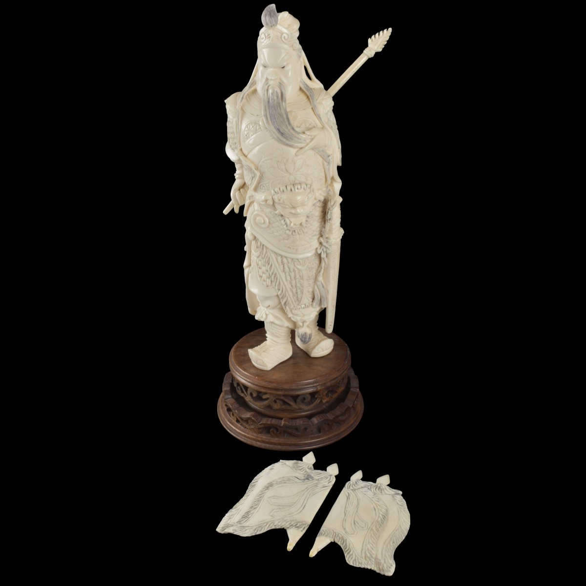 Chinese Carved Warrior