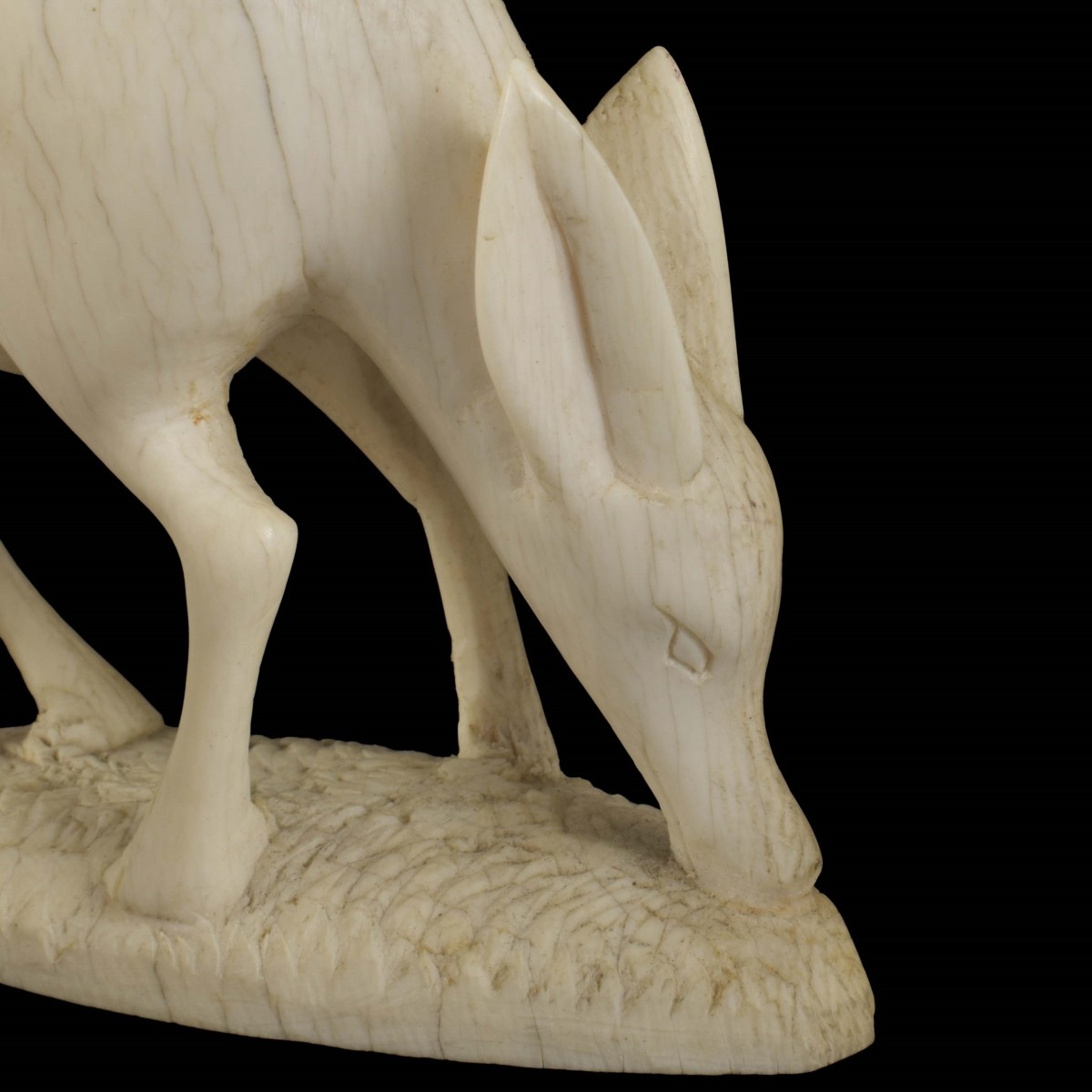 Collection of Vintage Carved Deer