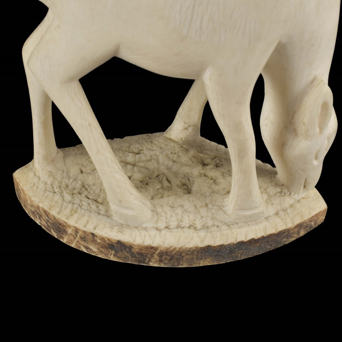 Collection of Vintage Carved Deer