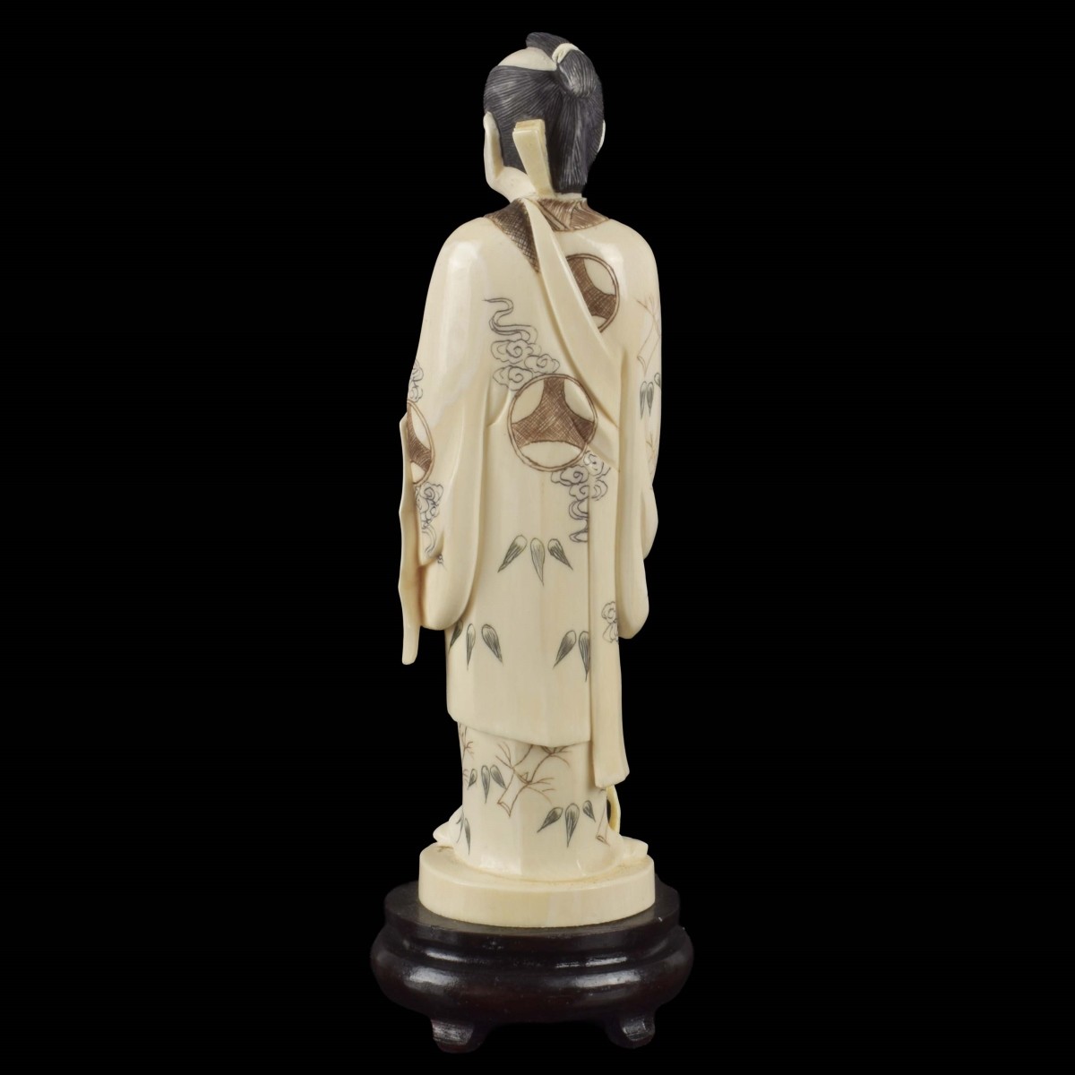 Late 20th C. Japanese Scholar Sculpture