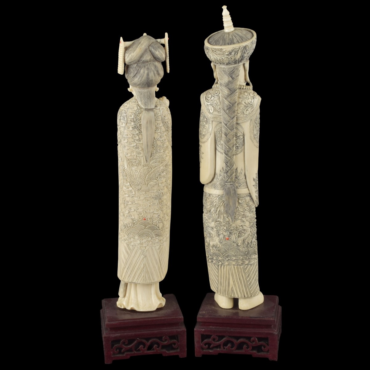 Vintage Chinese Emperor and Empress