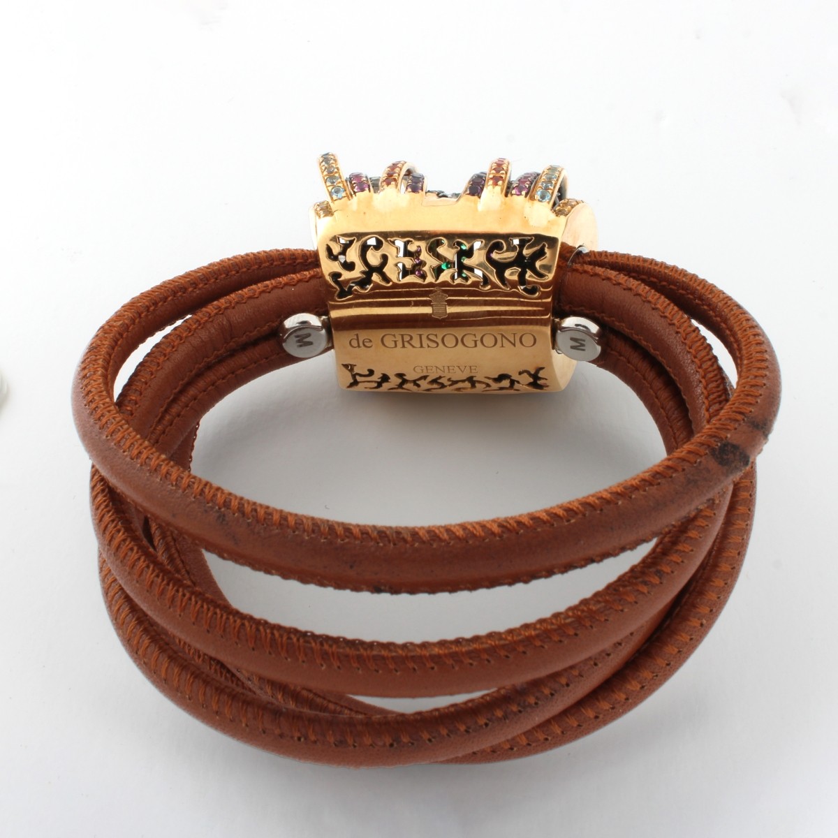 de Grisogono Sapphire and 18K Bracelet