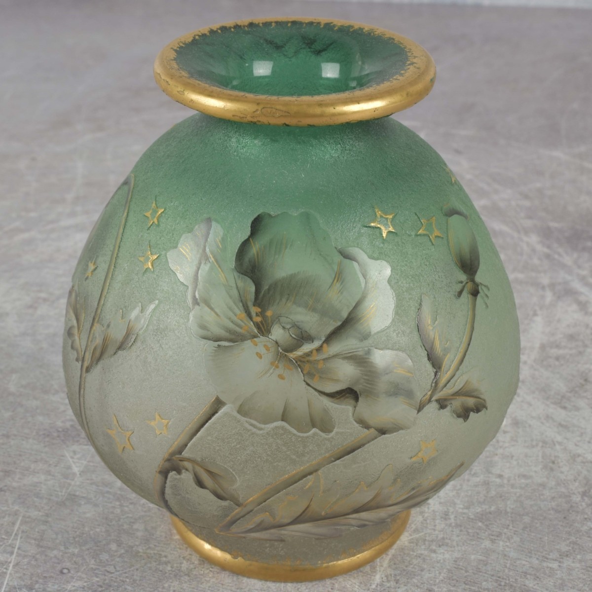 Daum Nancy Cameo Vase