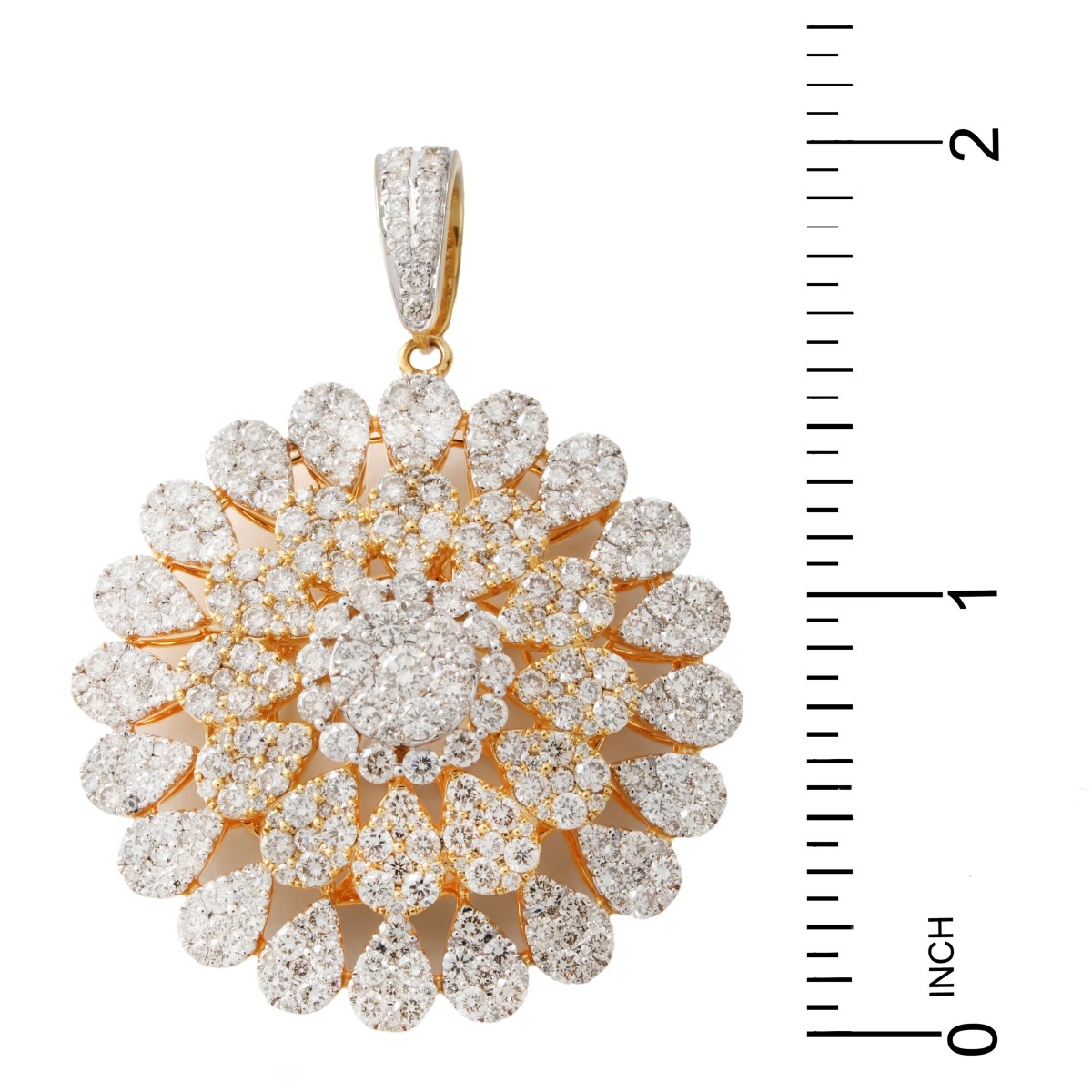 Diamond and 14K Pendant