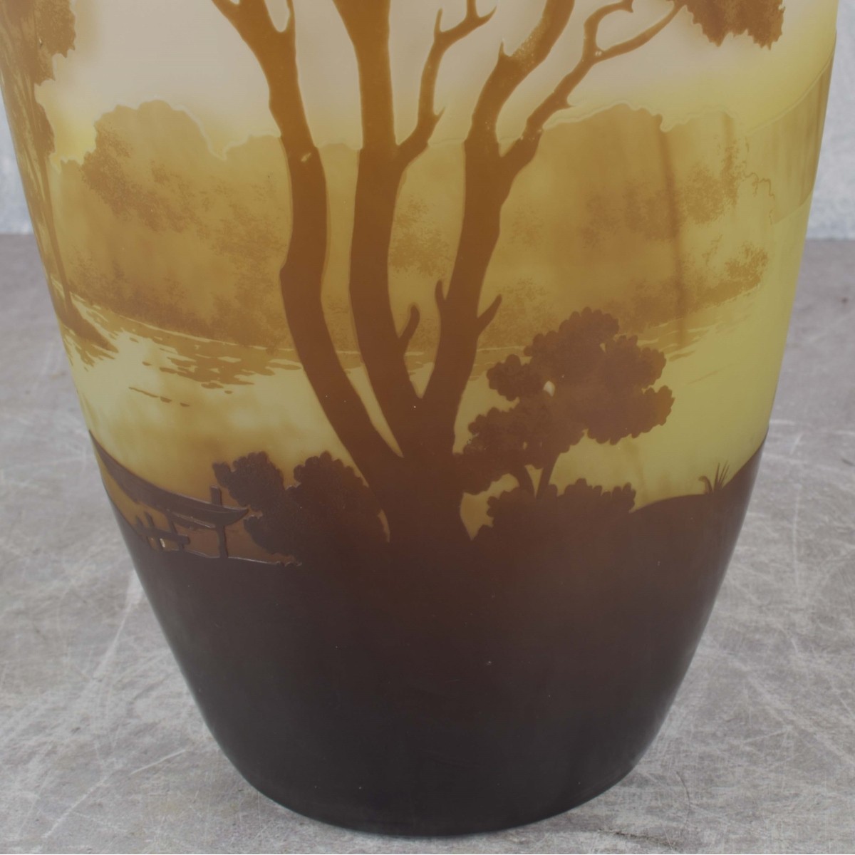 Galle French Cameo Vase