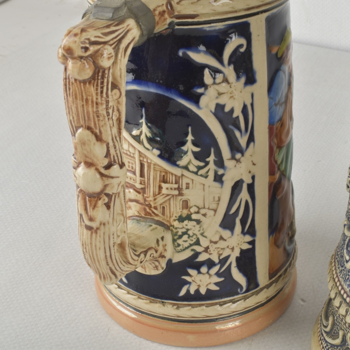 Vintage German Stoneware Steins