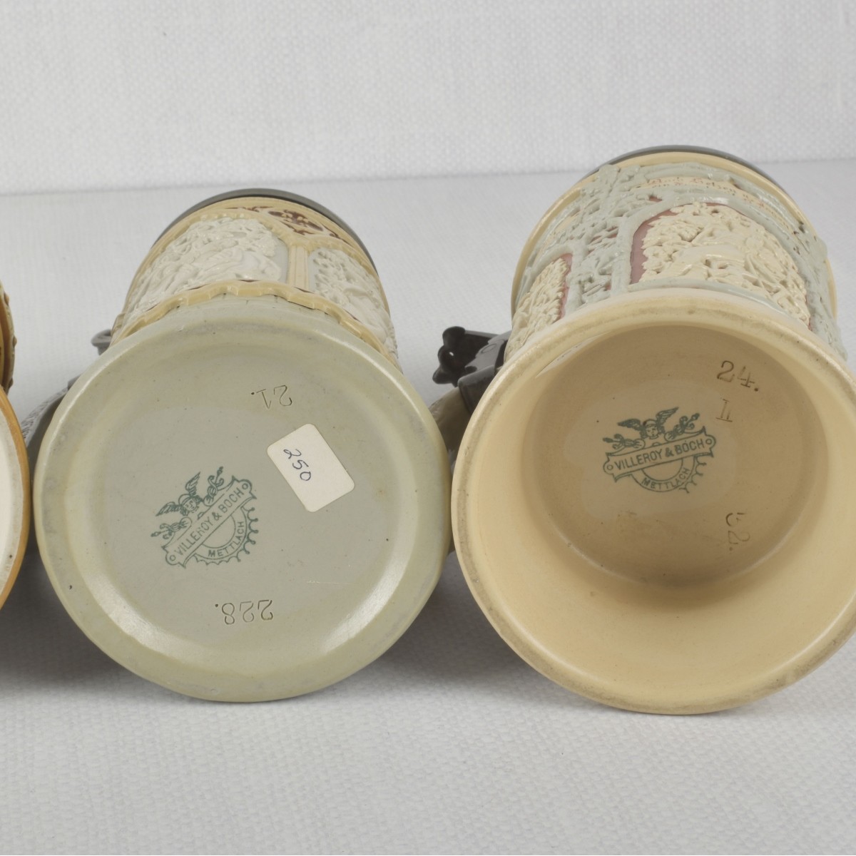 Vintage German Stoneware Steins