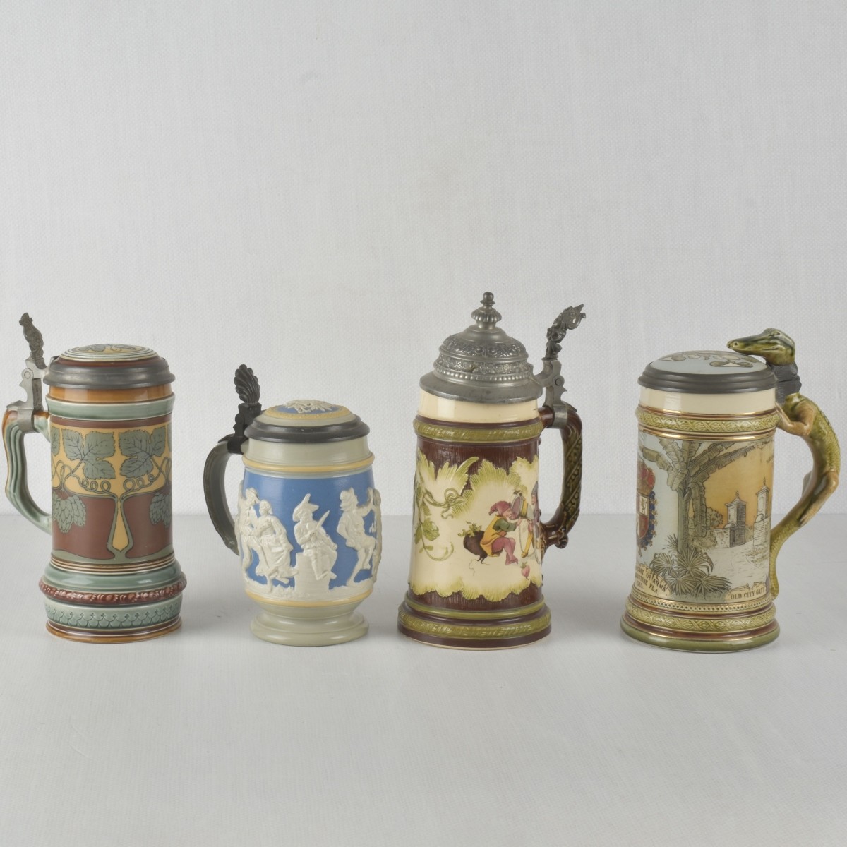 Vintage German Stoneware Steins