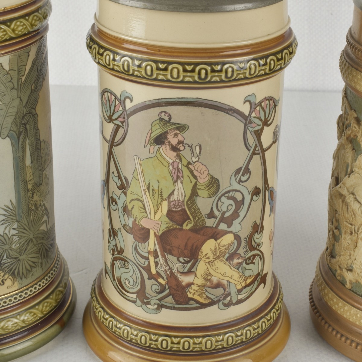Vintage German Stoneware Steins
