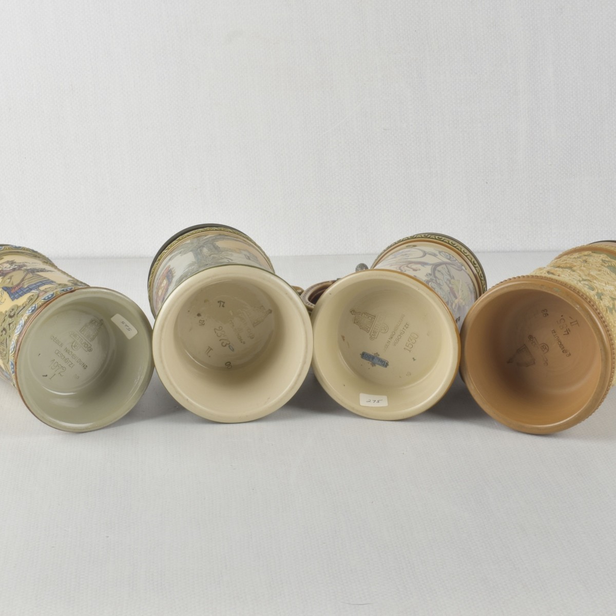 Vintage German Stoneware Steins