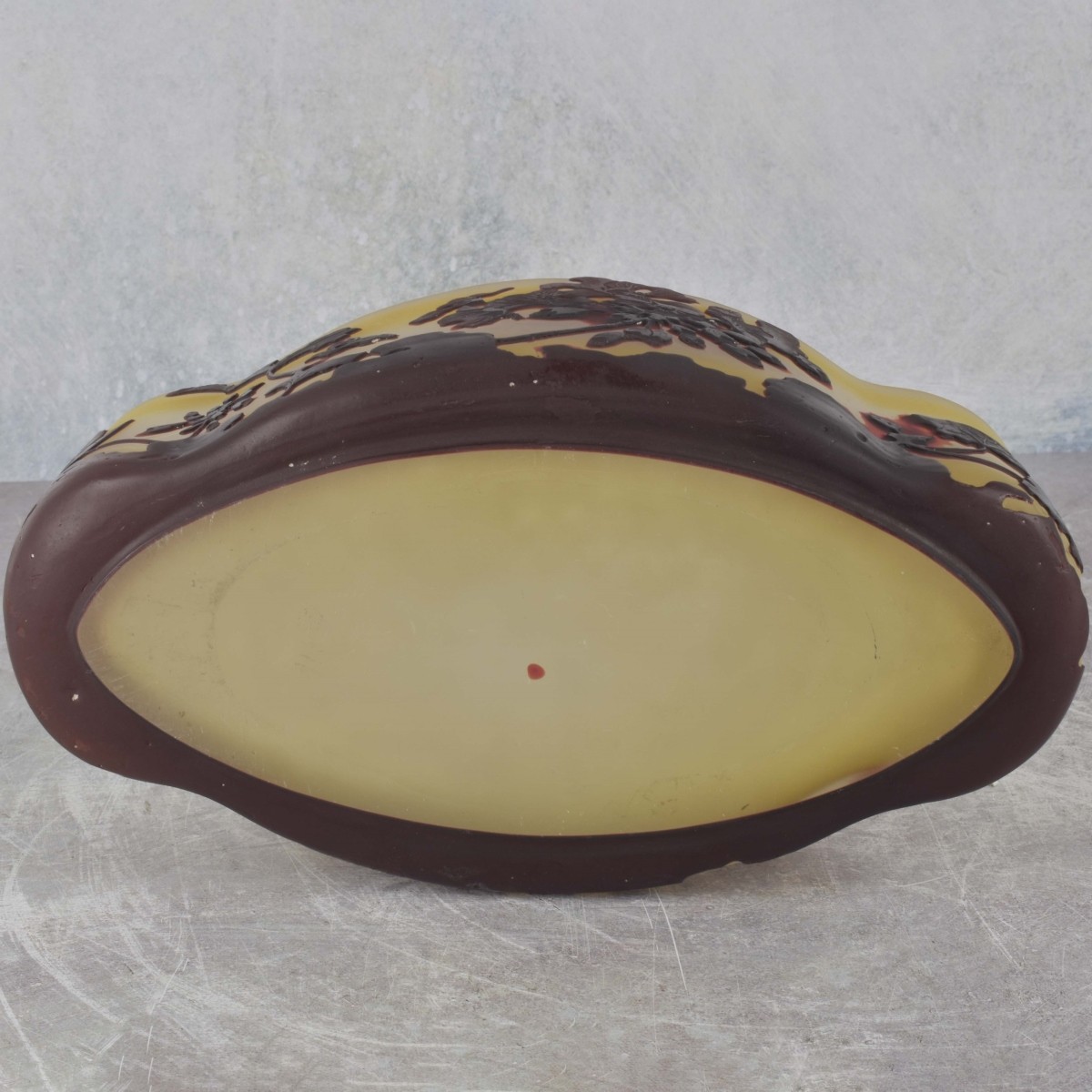 Galle Cameo Glass Bowl