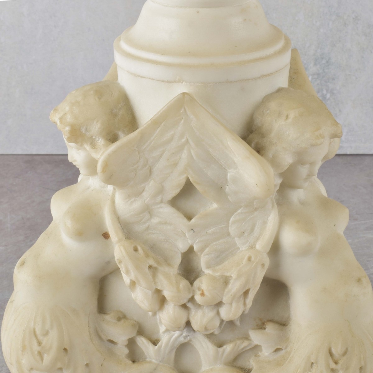 Alabaster Neo-classical Table Lamp