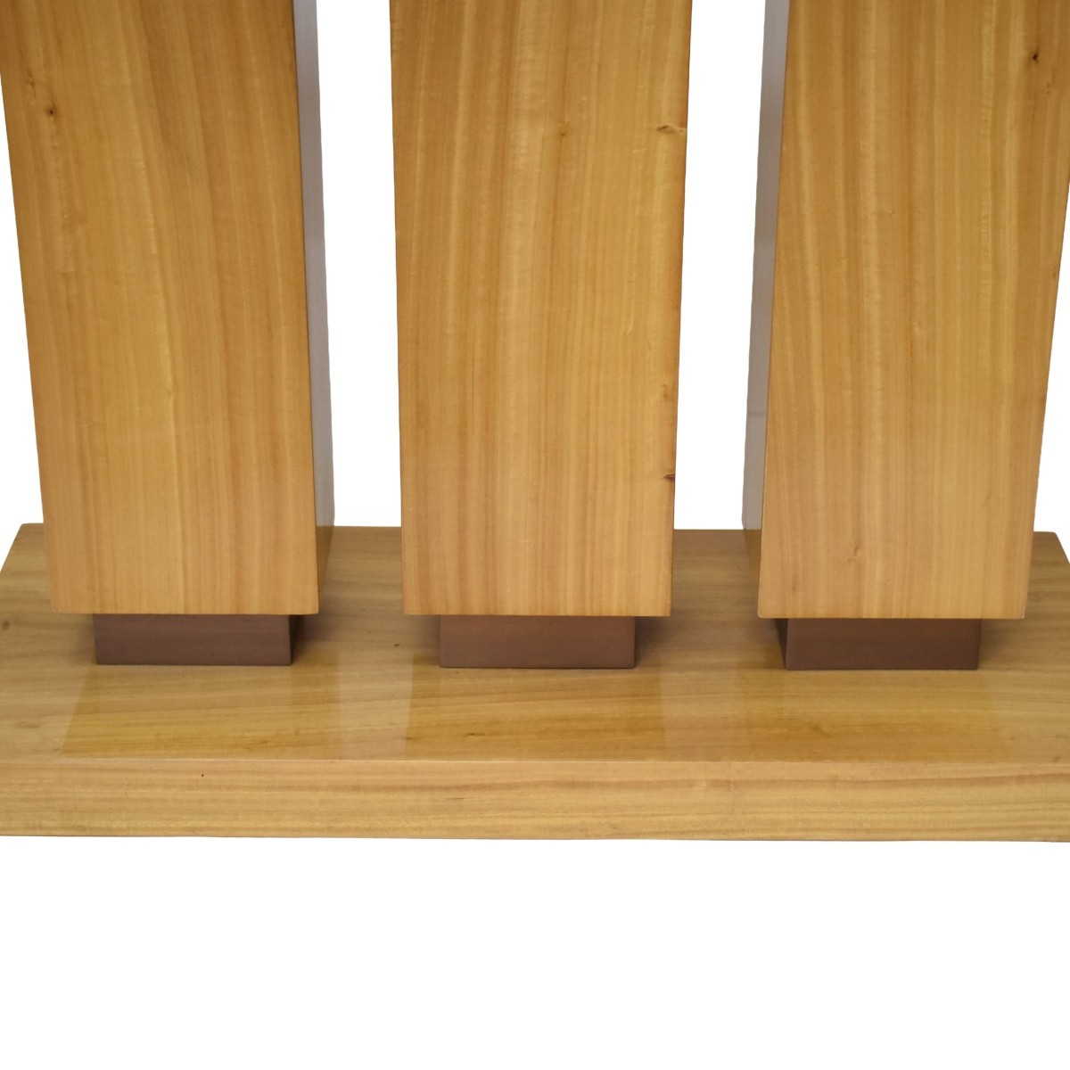 Deco Style Satinwood Console Table