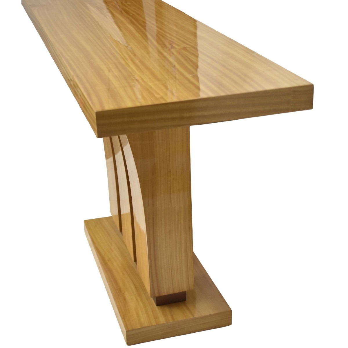 Deco Style Satinwood Console Table