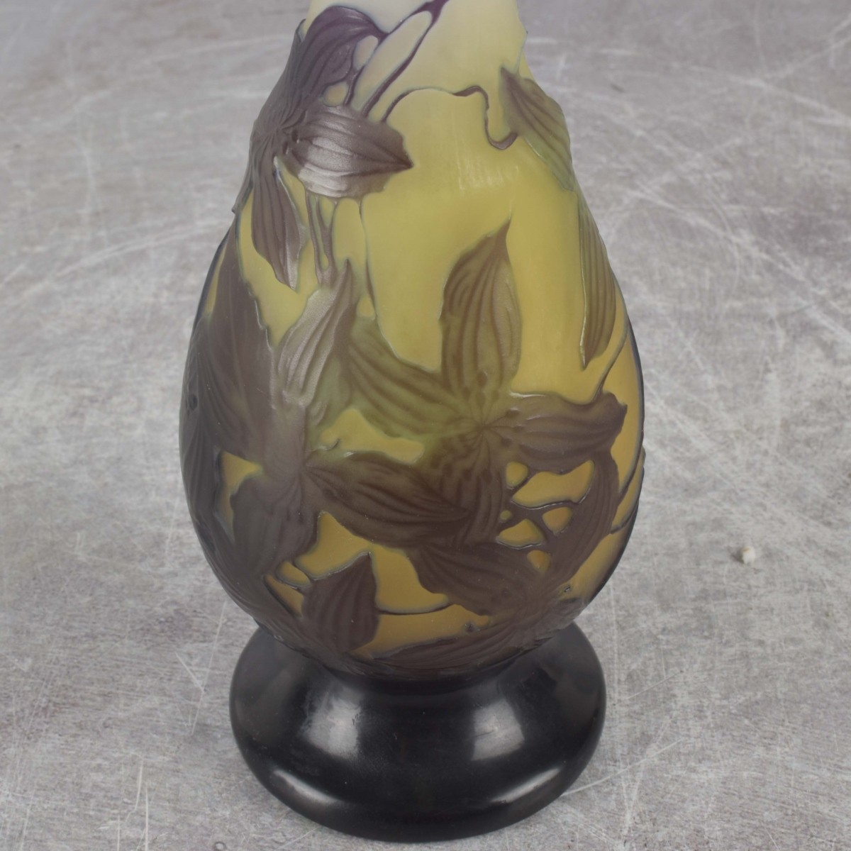 Galle Cameo Glass Vase