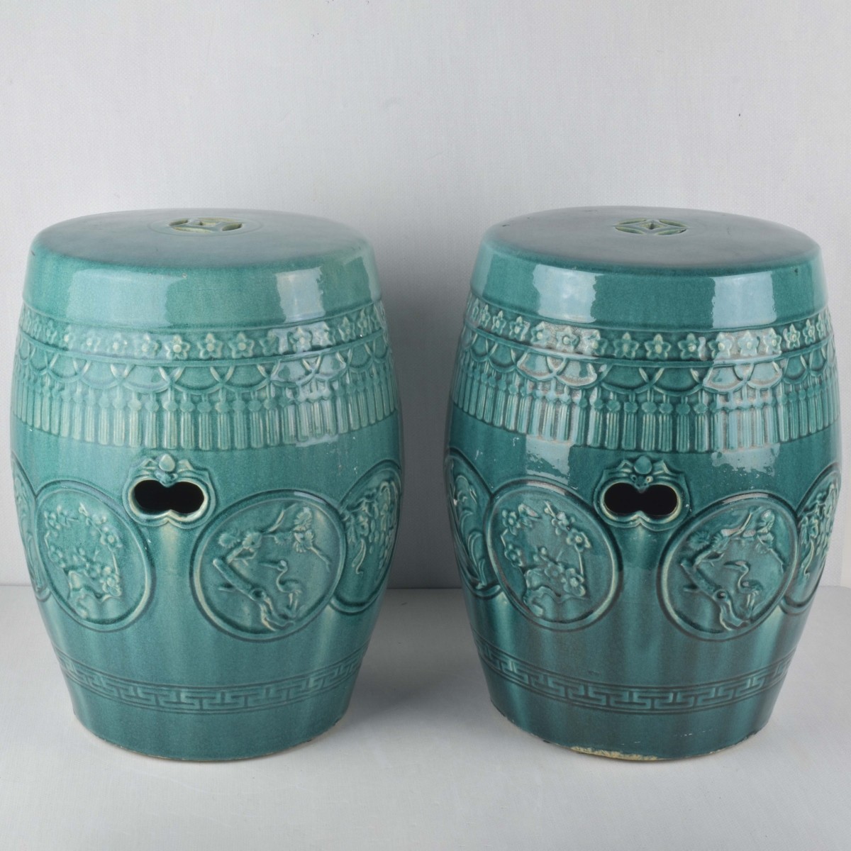 Chinese Porcelain Garden Seats