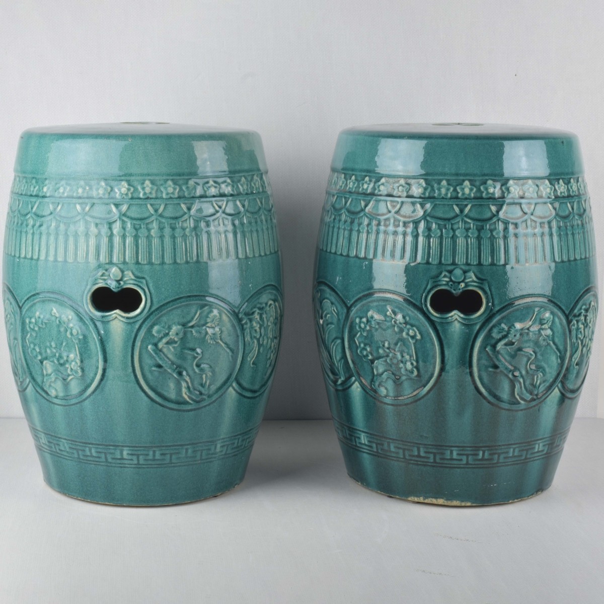 Chinese Porcelain Garden Seats