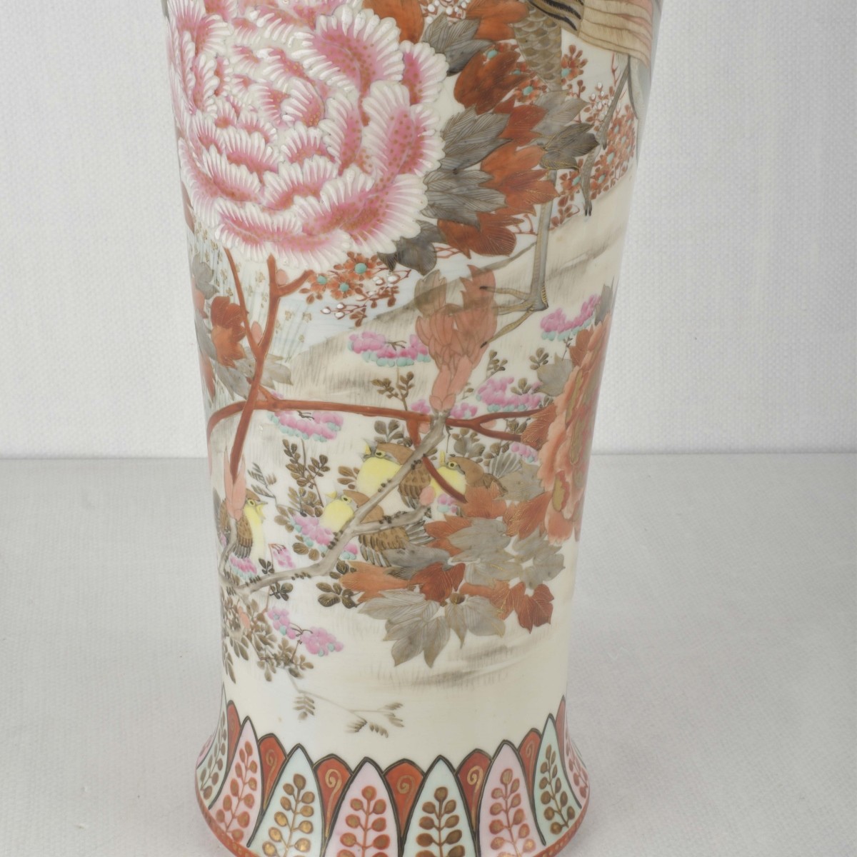 Japanese Kutani Porcelain Vase