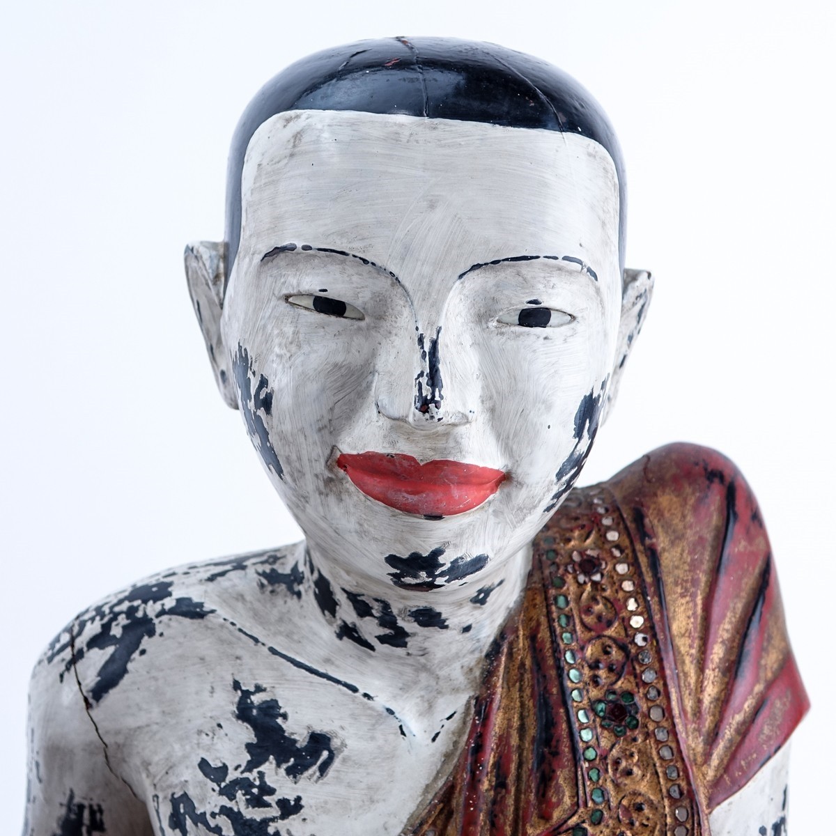 Burmese Buddhist Monk Figures