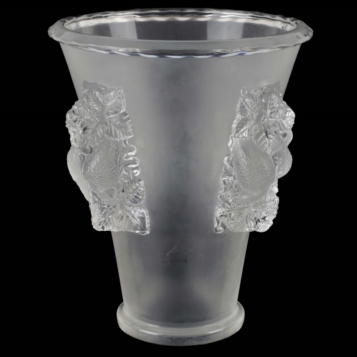 Lalique St. Emillion Vase