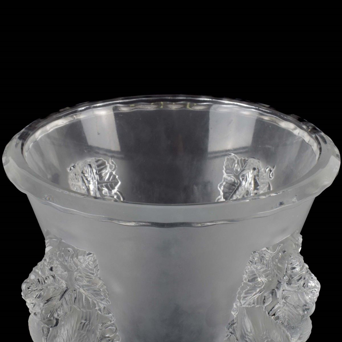 Lalique St. Emillion Vase