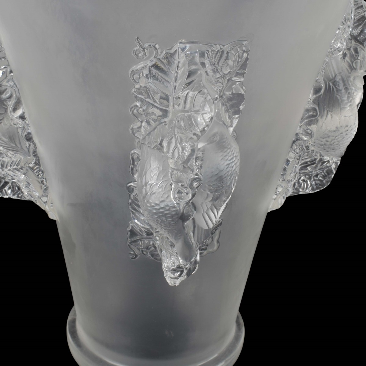 Lalique St. Emillion Vase