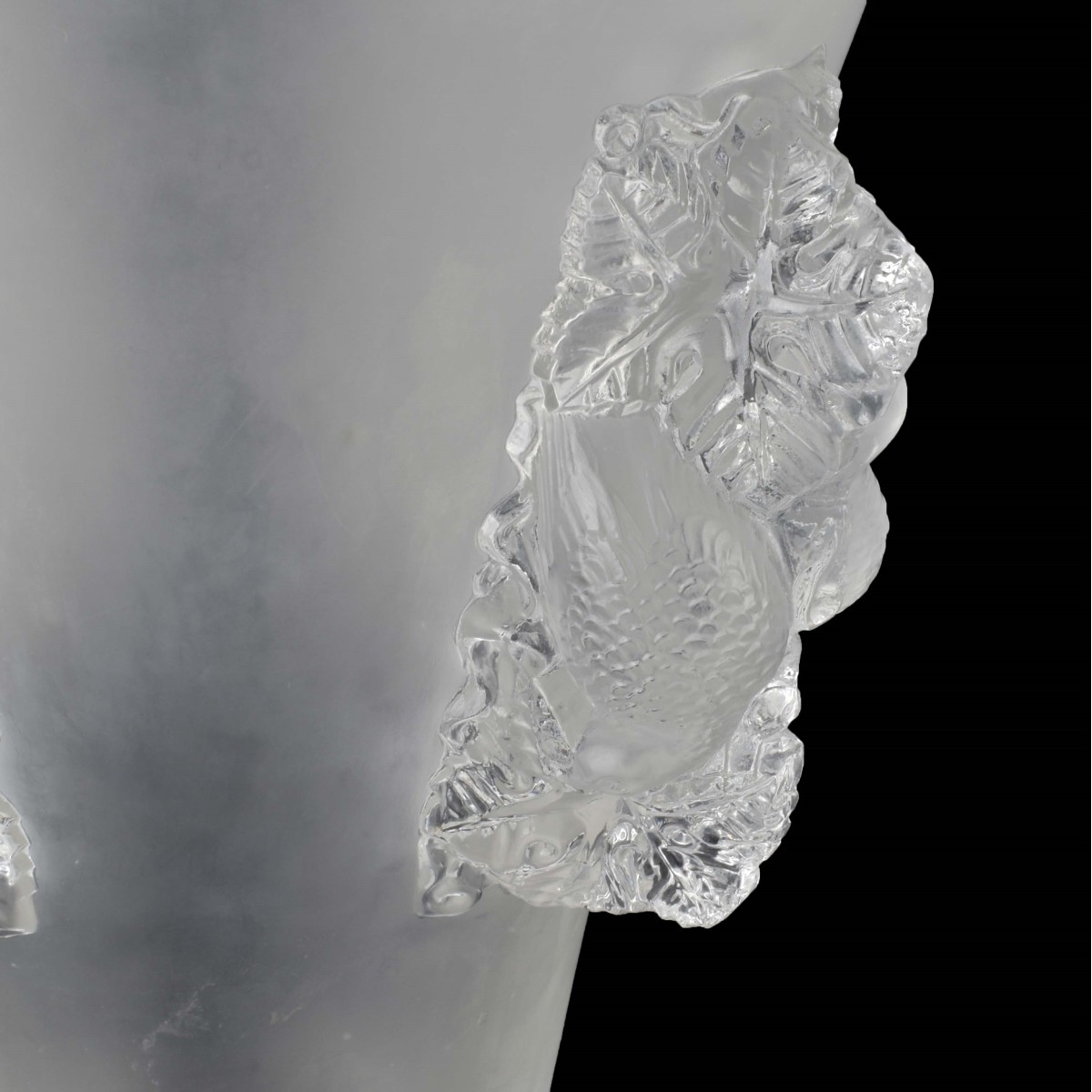 Lalique St. Emillion Vase