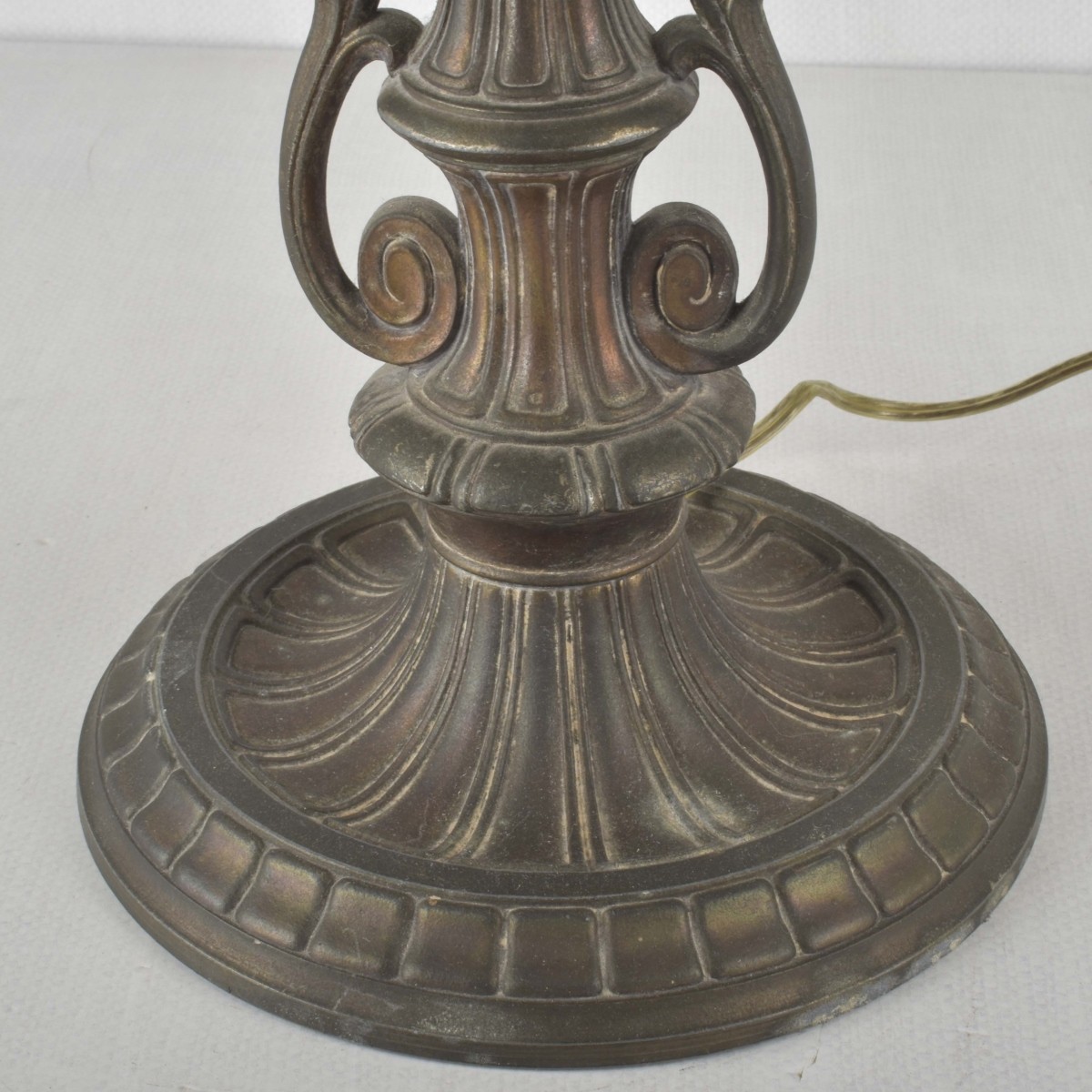 Handel-style Reverse Painted Glass Lamp