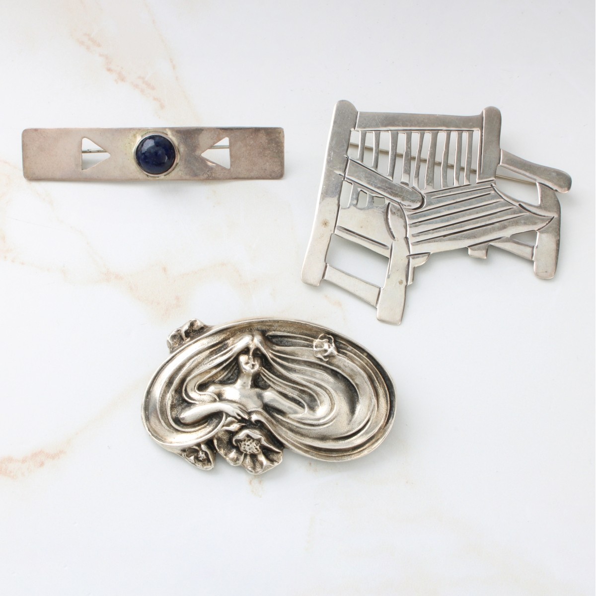 Silver Pins
