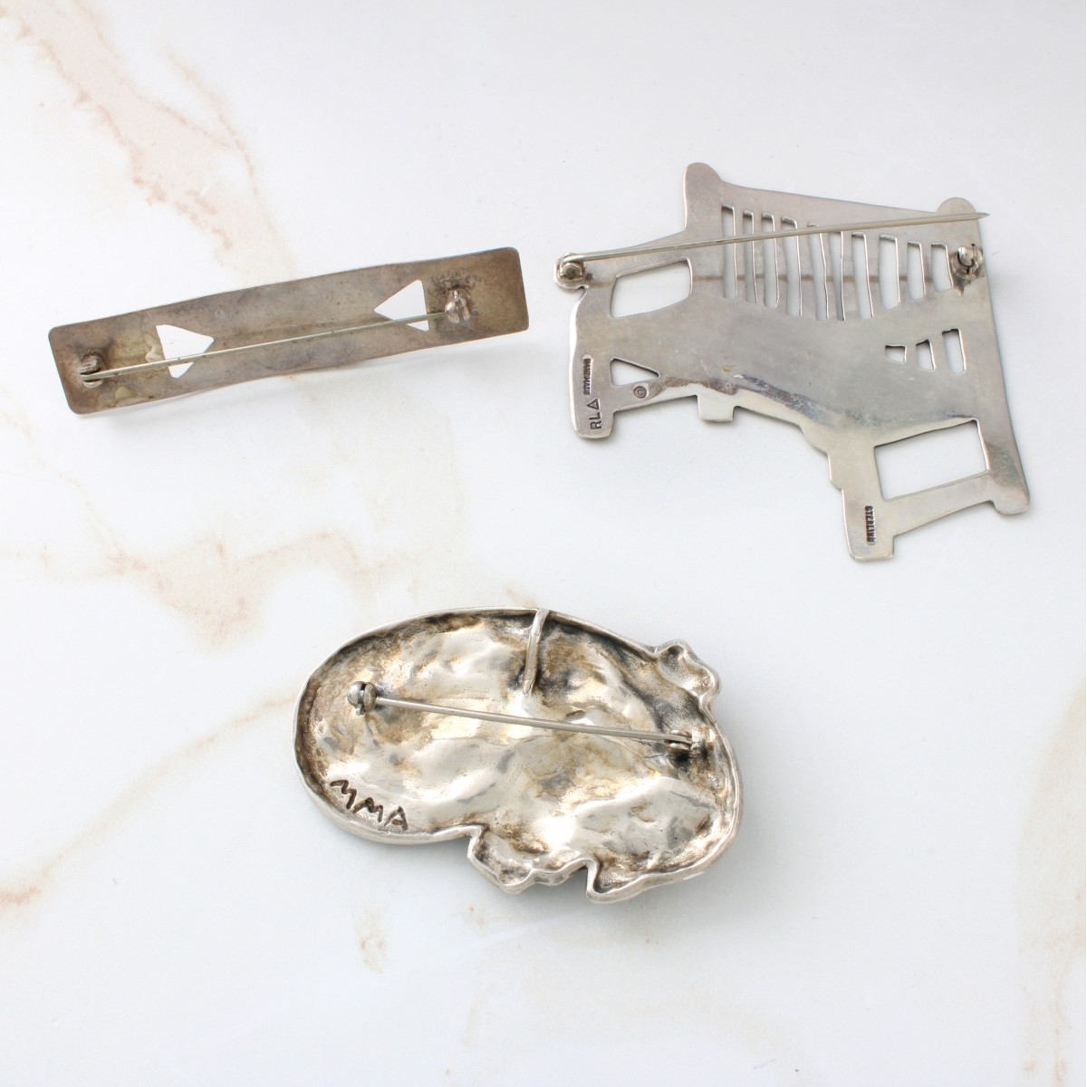 Silver Pins