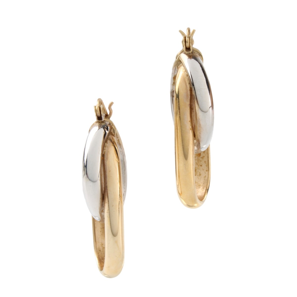 14K Hoop Earrings.