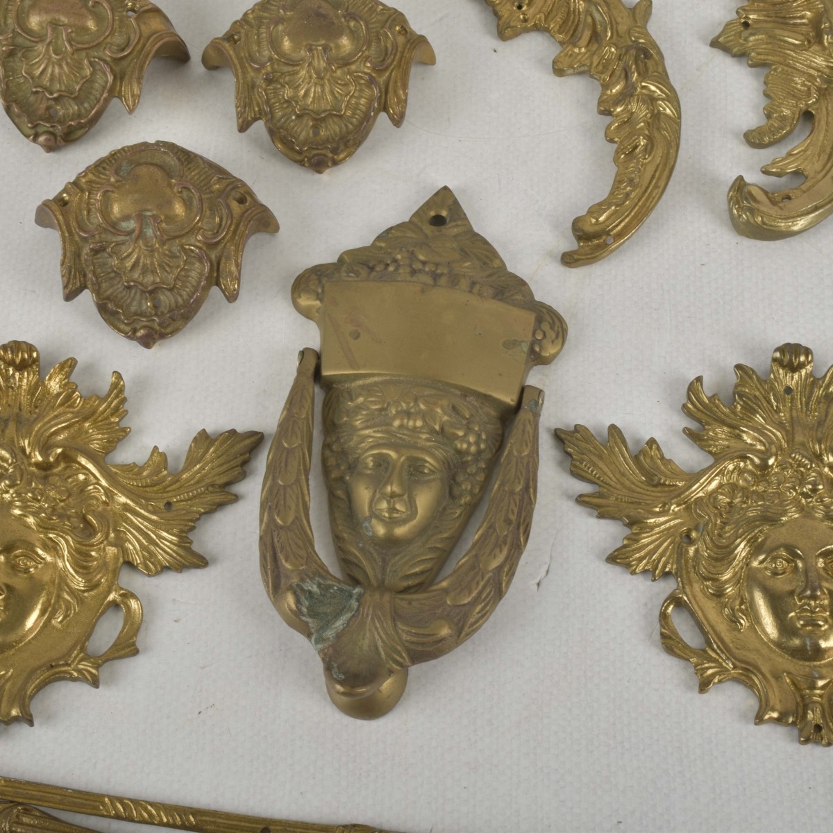 Gilt Bronze Furniture Mounts